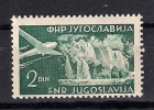 Yugoslavia 1951 Air Mail 2 Dinara Mi.629 MNH - Ongebruikt