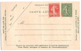 ENTIERS POSTAUX - 130 -CL1 - Cartes-lettres