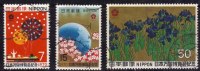 Japon 1970 N°Y.T. ;  972 à 974 Obl. - Used Stamps