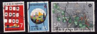 Japon 1970 N°Y.T. ;  978 à 980 Obl. - Used Stamps