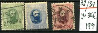 Norge Yv 32/34 Ø   Le Bleu Est * Cote 85,-E - Oblitérés