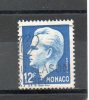 MONACO Prince Rainier III 12,00f Bleu Clair 1950-51 N°347 - Sonstige & Ohne Zuordnung