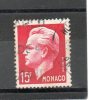 MONACO Prince Rainier III 15,00f   Carmin 1950-51 N°348 - Andere & Zonder Classificatie