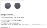 Monnaie De Nécessité, Grenoble (38), Dauphiné - Other & Unclassified