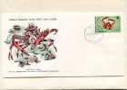 Republic Of Maldives 1978. Schizophrys Aspera. Crab. Crabe. Krab. FDC WWF Fauna. Good. Nice! - Schalentiere