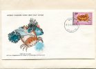 Republic Of Maldives 1978. Carpilius Maculatus. Crab. Crabe. Krab. FDC WWF Fauna. Good. Nice! - Crustaceans