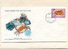 Republic Of Maldives 1978. Carpilius Maculatus. Crab. Crabe. Krab. FDC WWF Fauna. Good. Nice! - Schalentiere