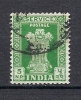 TS 26   (OBL)   Y  &  T     (TIMBRE DE SERVICE  "colonne D"dasoka")     "INDE" - Timbres De Service