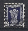 TS 24   (OBL)   Y  &  T     (TIMBRE DE SERVICE  "colonne D"dasoka")     "INDE" - Official Stamps
