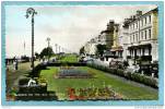 FOLKESTONE  - GARDENS ON THE LEAS  - TRES BELLE CARTE SM D ANIMEE -  NORMAN - Real Photo - Folkestone