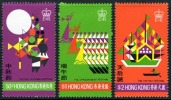 Hong Kong #306-08 Mint Hinged Festival Set From 1975 - Nuovi