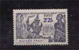 Guinée 1939  :   N° 152  Neuf X  ( Trace De Charn.) - Unused Stamps