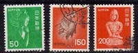 Japon 1976 N°Y.T. ;  1177 à 1179 Obl. - Used Stamps