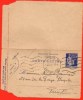 FRANCE  1927:_CARTE  LETTRE_N°365CL1_OBL  VOIR  SCAN - Letter Cards
