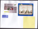 Italy A Prioritaire Cover 2011 To Denmark 2x Blocks Miniature Sheets GARIBALDI & Anniversario Dell´Unita D´Italia - 2011-20: Marcophilie