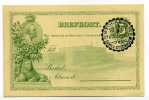 ENTIER POSTAL  STATIONERY  SUEDE STOCKHOLM LION COURONNE - Interi Postali