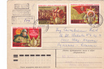 Registred Covers Send To Romania 1978 Nice Franking!! 3 Stamps Sent To  Romania. - Cartas & Documentos