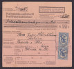 Finland Adresskort Packet Freight Bill Card 1929 To RISTIINA (2 Scans) - Storia Postale