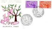 FRANCE 1962 EUROPA CEPT FDC - 1962