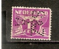 Nederland 1924-41  1.1/2c  (o)  Mi.173 (perfin S & Z-A) - Usati