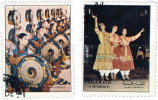 Sharjah 1970. ~  Michel 1312/15 Danses Folklore - Schardscha