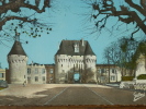 17 - JONZAC - Le Château. (CPSM + Flamme) - Jonzac