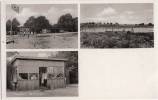 Hamburg Rahlstedt Freibad Eis Verkauf Kiosk 1 Kugel 10 Pfg Belebt Im Flaggen Schmuck 37.9.1936 Stempelfehler - Wandsbek