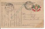 CARTOLINA POSTALE  ESERCITO - IN FRANCHIGIA - VIAGGIATA 1917- PM 13` DIVISIONE  A  BORELLO  FORLI /TIMBRO BORELLO - Franchigia