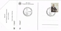 Postal LIECHTENSTEIN 1069. Exposicion Aero Espacial - Lettres & Documents