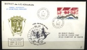 TAAF:    N° 123 Oblitéré 1er Jour Sur Lettre  Des Iles Kerguelen Du 2, 1 ,1992 , Signée - Unused Stamps