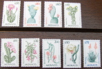 Lot 9 Timbres PLANTES GRASSES Monaco - Cactusses