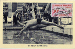 NATATION Départ De 100 Mètres - 1er Jour 28 Novembre 1953 état Superbe - Schwimmen