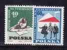 POLAND 1959 MICHEL  NO 1130-1131 MNH - Unused Stamps