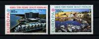 CHYPRE TURC 1977  N° 32/33**  Neufs,  Ier Choix. Sup.  Cote: 3.50€ (EUROPA. Port. Bateaux, Boats, Ships) - Ongebruikt