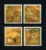 MACAO 1985  N° 509/512**  Neufs,  Ier Choix. Sup.  Cote: 28€ (Peintures, Paints. Tableaux. Arts) - Unused Stamps