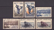 TAAF  -  1956  :  Yv  2-7  (o)          ,     N3 - Used Stamps