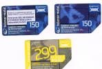 NORVEGIA (NORWAY) - TELENOR MOBILE (RECHARGE GSM) -  OYO,  LOT OF 3 DIFFERENT   - USED ° -  RIF. 3926 - Noorwegen