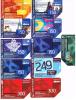 NORVEGIA (NORWAY) - TELENOR MOBILE (RECHARGE GSM) -  DJUICE,  LOT OF 11 DIFFERENT   - USED °  - RIF. 3916 - Noruega