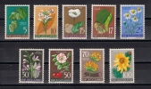 Yugoslavia 1955. Flowers MNH - Nuevos
