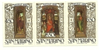 1986 - San Marino 1192/94 Quadri Di San Giovanni E Madonne    ++++++ - Cuadros