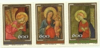 1987 - San Marino 1218/20 Quadri Con Madonne E Arcangelo Gabriele   ++++++ - Paintings