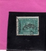 ITALIA REPUBBLICA ITALY REPUBLIC 1947 1954 SEGNATASSE POSTAGE DUE TAXES TASSE LIRE 50 RUOTA 3 WHEEL USATO USED OBLITERE´ - Postage Due