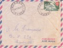 MARCOPHILIE - MEDOUNEU ( Petit Bureau ) GABON - 1957 - COLONIES - A.E.F - N°237 - AVION - LETTRE - Other & Unclassified