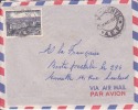 MARCOPHILIE - PORT GENTIL - GABON - 1957 - COLONIES - A.E.F - N°234 - AVION - LETTRE - Altri & Non Classificati