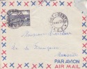 MARCOPHILIE - PORT GENTIL - GABON - 1957 - COLONIES - A.E.F - N°234 - AVION - LETTRE - Altri & Non Classificati