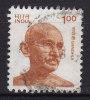 India 1991 Mi. 1287    1.00 R Mahatma Ghandi - Usati