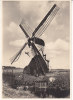 Nederland, Oegstgeest, Kleinere Wipwatermolen Met Overdekt Buitenscheprad (4482) - Windmills