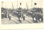 CARTE STEREO SCOPIQUES )) SCENES ANIMEES  LL  13  L ARRIVEE DU BATEAU  /  ANIMEE - Stereoscope Cards