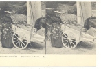 CARTE STEREO SCOPIQUES )) SCENES ANIMEES  LL  22 DEPART POUR LE MARCHE - Stereoscope Cards