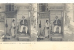 CARTE STEREO SCOPIQUES )) SCENES ANIMEES  LL 24  UNE BASCULE THERMALE  / ANIMEE - Stereoskopie